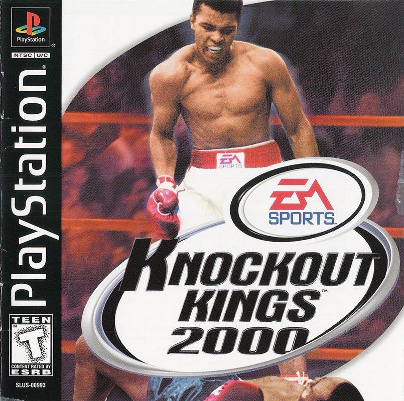 Knockout Kings 2000 box art for Playstation